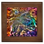 Colorful Cosmos Framed Tile