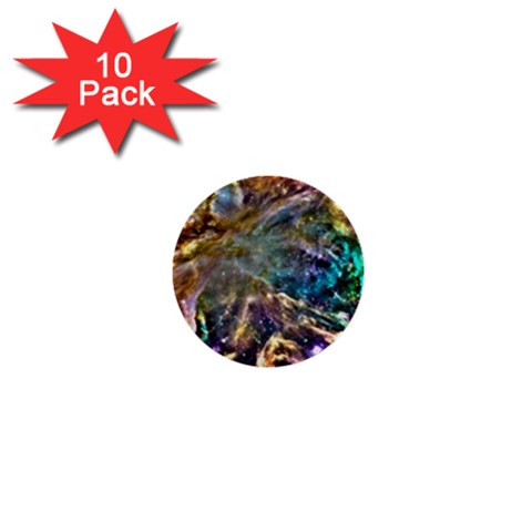 Colorful Cosmos 1  Mini Button (10 pack)  from ArtsNow.com Front