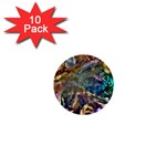 Colorful Cosmos 1  Mini Button (10 pack) 