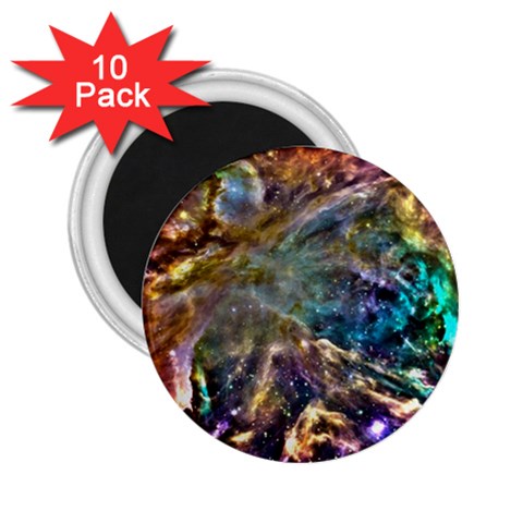 Colorful Cosmos 2.25  Magnet (10 pack) from ArtsNow.com Front