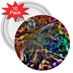 Colorful Cosmos 3  Button (10 pack)