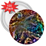 Colorful Cosmos 3  Button (100 pack)