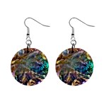 Colorful Cosmos 1  Button Earrings