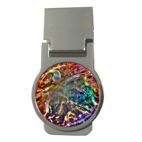 Colorful Cosmos Money Clip (Round) from ArtsNow.com Front