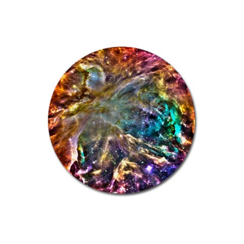 Colorful Cosmos Magnet 3  (Round) from ArtsNow.com Front