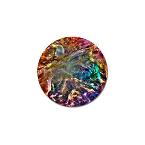 Colorful Cosmos Golf Ball Marker (4 pack) from ArtsNow.com Front