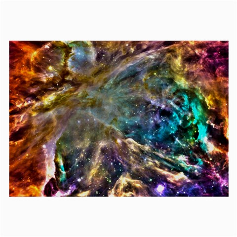 Colorful Cosmos Glasses Cloth (Large) from ArtsNow.com Front