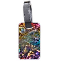 Colorful Cosmos Luggage Tag (two sides) from ArtsNow.com Front
