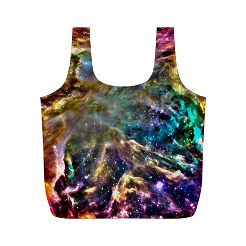 Colorful Cosmos Full Print Recycle Bag (M) from ArtsNow.com Front
