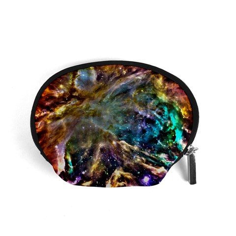 Colorful Cosmos Accessory Pouch (Small) from ArtsNow.com Front