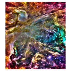 Colorful Cosmos Drawstring Pouch (Medium) from ArtsNow.com Front