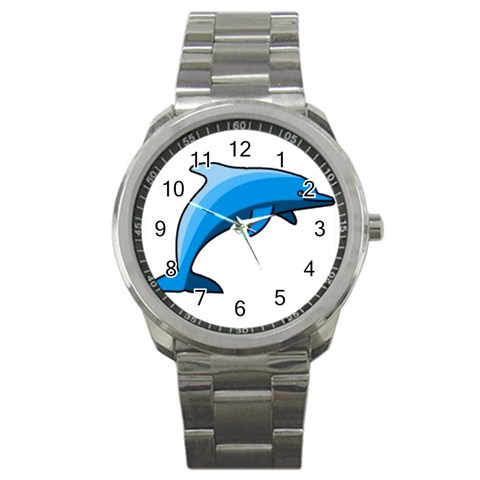 Sport Metal Watch from ArtsNow.com Front