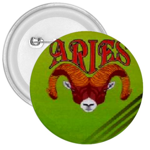 Aries 3  Button from ArtsNow.com Front
