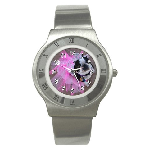 Lil TuTu Stainless Steel Watch from ArtsNow.com Front