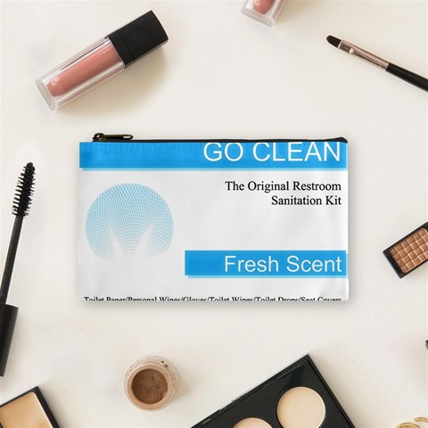 Goclean Cosmetic Bag (Small) from ArtsNow.com Front