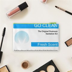 Goclean Cosmetic Bag (Small) from ArtsNow.com Back