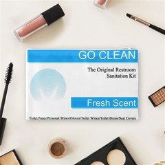 Goclean Cosmetic Bag (Medium) from ArtsNow.com Back