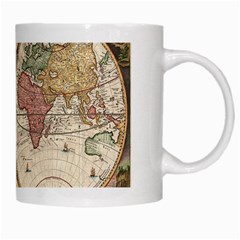 1730 Stoopendaal Map Of The World In Two Hemispheres   Geographicus   Wereltcaert Stoopendaal 1730 White Mug from ArtsNow.com Right