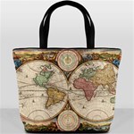 1730 Stoopendaal Map Of The World In Two Hemispheres   Geographicus   Wereltcaert Stoopendaal 1730 Bucket Bag