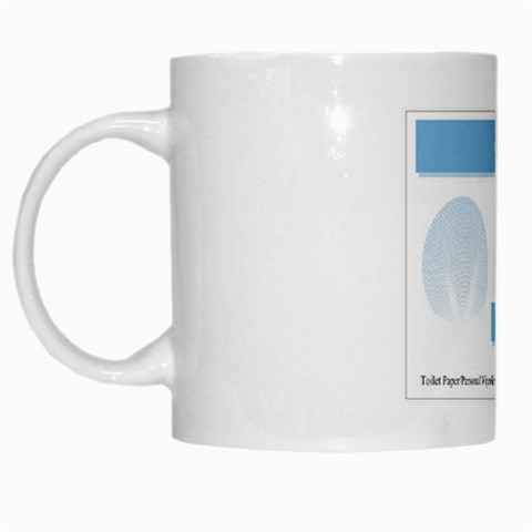 Goclean1 White Mug from ArtsNow.com Left