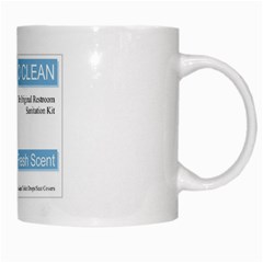 Goclean1 White Mug from ArtsNow.com Right