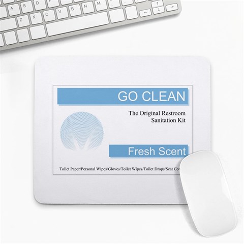 Goclean1 Large Mousepad from ArtsNow.com Front