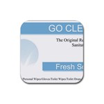 Goclean1 Rubber Coaster (Square)