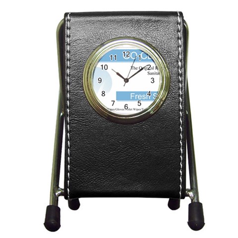 Goclean1 Pen Holder Desk Clock from ArtsNow.com Front