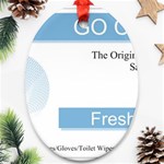 Goclean1 Oval Ornament (Two Sides)