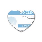 Goclean1 Rubber Coaster (Heart)