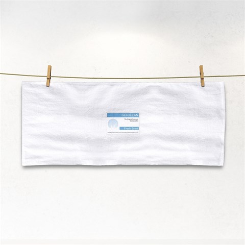 Goclean1 Hand Towel from ArtsNow.com Front