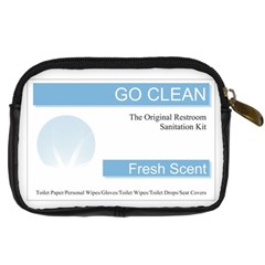 Goclean1 Digital Camera Leather Case from ArtsNow.com Back