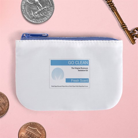 Goclean1 Mini Coin Purse from ArtsNow.com Front