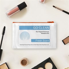 Goclean1 Cosmetic Bag (Small) from ArtsNow.com Back