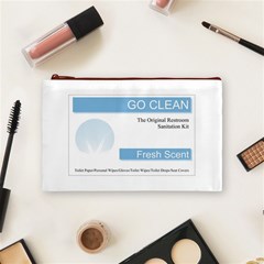 Goclean1 Cosmetic Bag (Medium) from ArtsNow.com Front