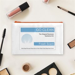 Goclean1 Cosmetic Bag (Medium) from ArtsNow.com Front