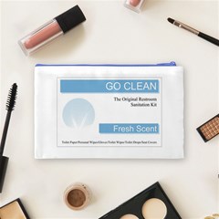 Goclean1 Cosmetic Bag (Medium) from ArtsNow.com Back