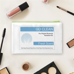 Goclean1 Cosmetic Bag (Medium) from ArtsNow.com Back