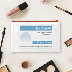 Goclean1 Cosmetic Bag (Medium) from ArtsNow.com Back