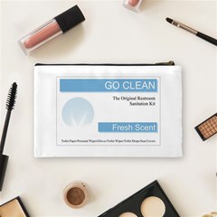 Goclean1 Cosmetic Bag (Medium) from ArtsNow.com Back