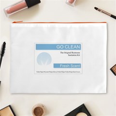 Goclean1 Cosmetic Bag (XL) from ArtsNow.com Front