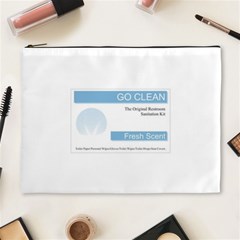 Goclean1 Cosmetic Bag (XL) from ArtsNow.com Front