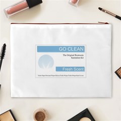 Goclean1 Cosmetic Bag (XL) from ArtsNow.com Back