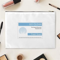 Goclean1 Cosmetic Bag (XL) from ArtsNow.com Back