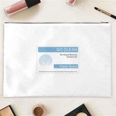 Goclean1 Cosmetic Bag (XXL) from ArtsNow.com Back