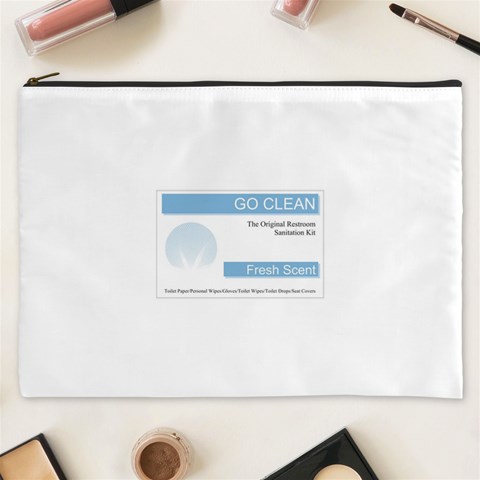 Goclean1 Cosmetic Bag (XXXL) from ArtsNow.com Front