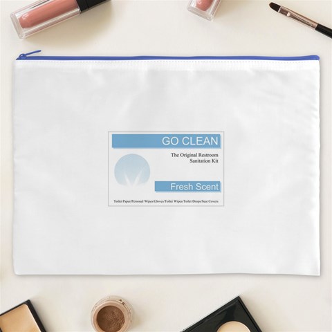 Goclean1 Cosmetic Bag (XXXL) from ArtsNow.com Front