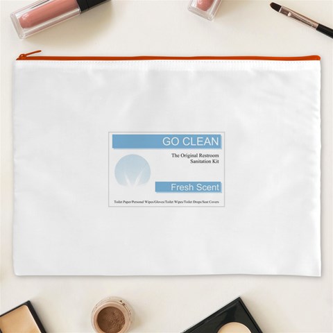Goclean1 Cosmetic Bag (XXXL) from ArtsNow.com Front