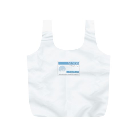 Goclean1 Full Print Recycle Bag (S) from ArtsNow.com Front