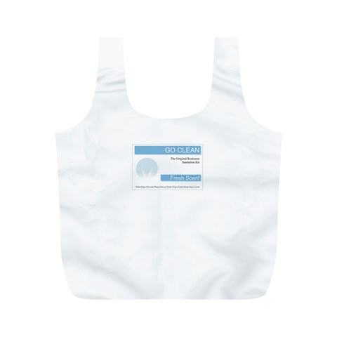 Goclean1 Full Print Recycle Bag (M) from ArtsNow.com Front